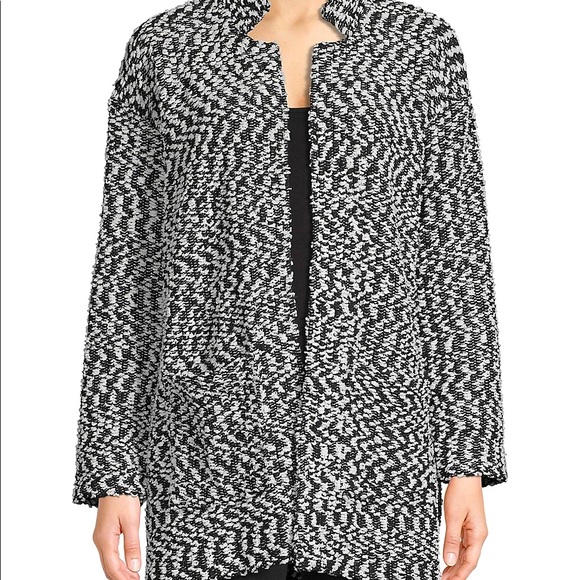 Style & Co Notch-Neck Boucle Cardigan - Picture 1 of 5
